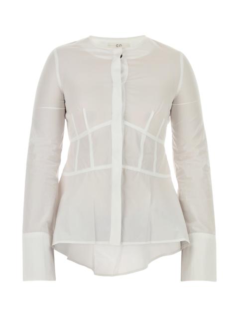 CO White poplin shirt