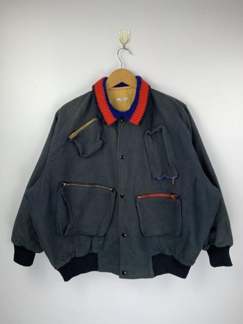 Other Designers Vintage - Vintage Person's Multipocket Bomber Jacket