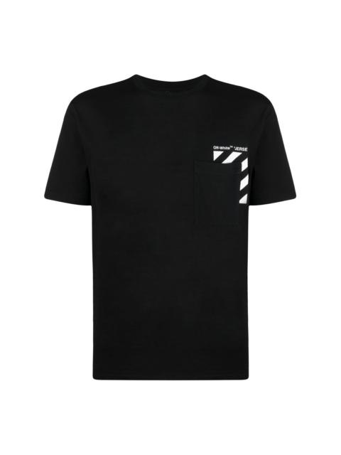 Off-White Diag-print T-shirt