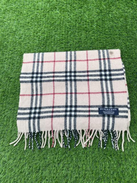 Other Designers Vintage - Vintage Burberry Lambswool Nova Check