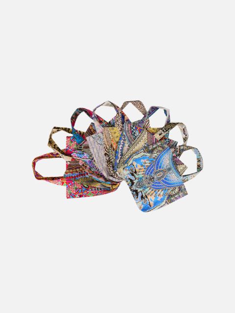 CAMILLA UNICORN CRYSTALISED TOTE BAG