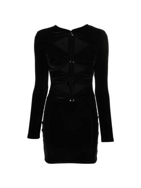 PHILIPP PLEIN chenille midi dress