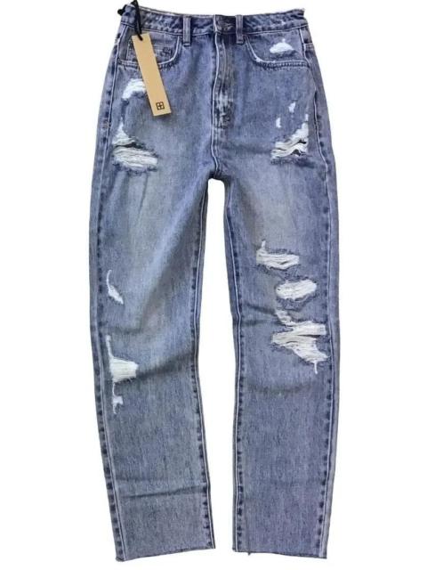 Ksubi BNWT Ksubi Chlo Wasted Vibez Trashed Super High Waist W26