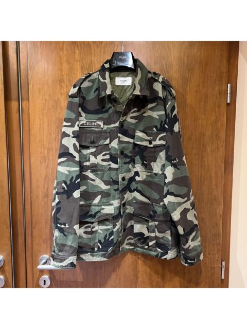 CELINE Celine Saharienne Oversized Military Jacket