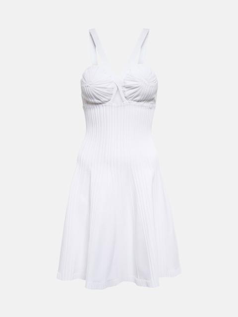 Alaïa Halterneck minidress