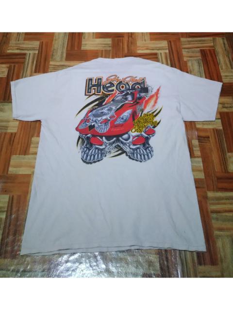 Other Designers NASCAR - Vtg Jim Chad Head Racing T-Shirt