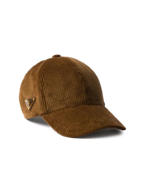 corduroy baseball cap