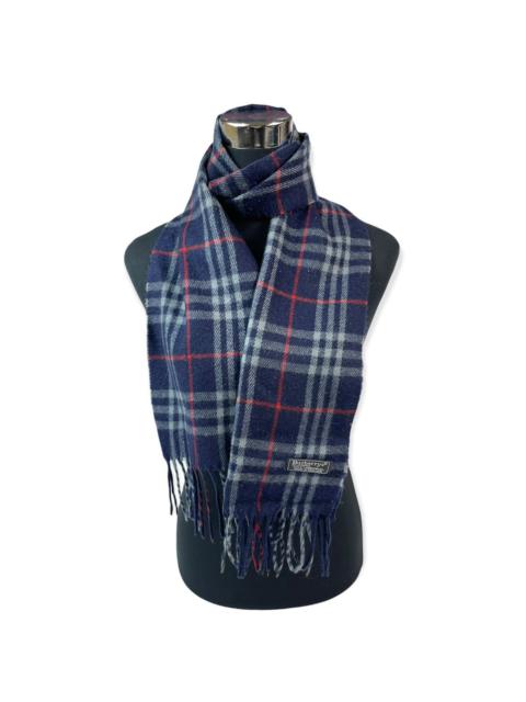 Other Designers Vintage - Burberrys Muffler Scarf Nova Check Pattern Lambswool