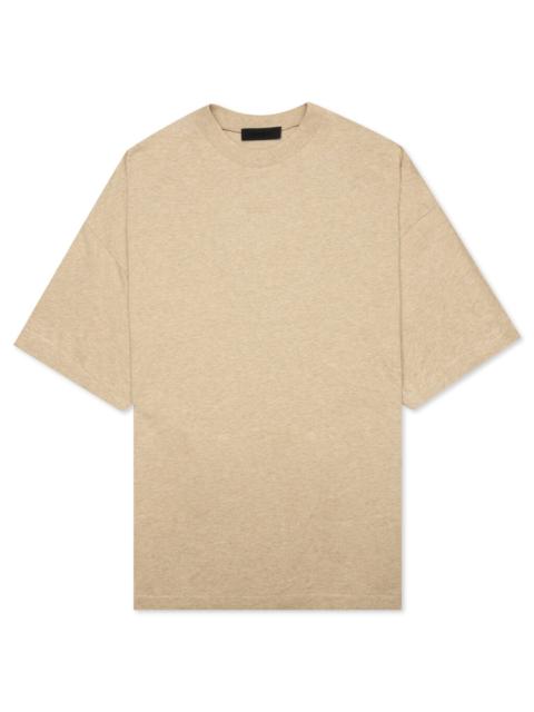 ESSENTIALS ESSENTIALS TEE - GOLD HEATHER