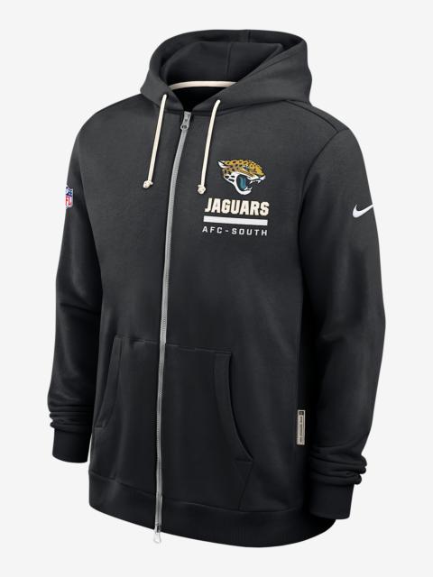 Nike Jacksonville Jaguars Utility Player Sideline Men's Nike Dri-FIT NFL Full-Zip Hoodie