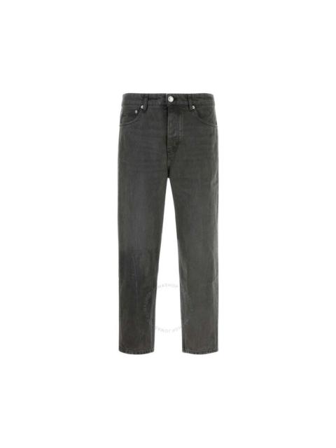 AMI Paris Ami Paris Men's Noir Tapered Fit Jeans