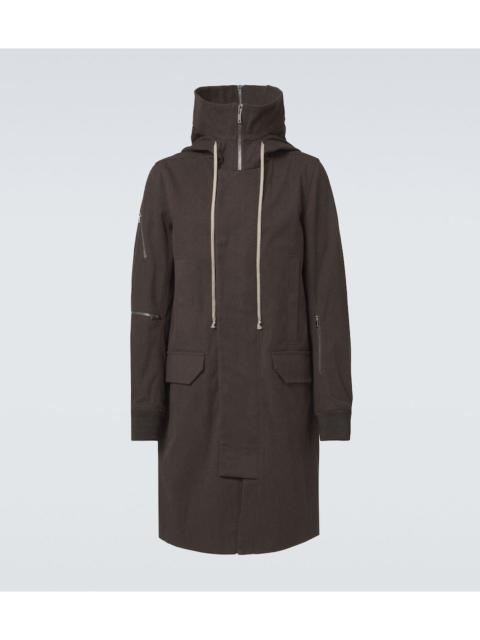 Rick Owens Rick Owens Oversized cotton coat