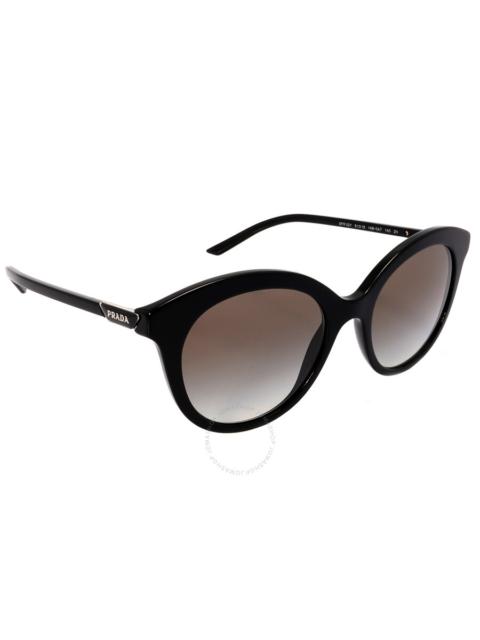 Prada Prada Gray Gradient Round Ladies Sunglasses PR 02YS 1AB0A7 51