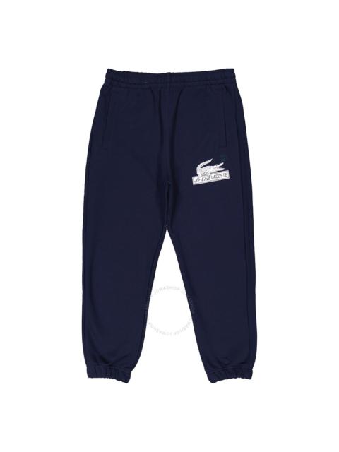 LACOSTE Lacoste Navy Blue Cotton Neo Heritage Sweatpants