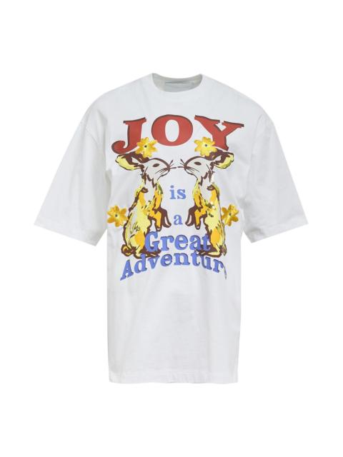 3.1 Phillip Lim Joy Is A Great Adventure Oversized Tee