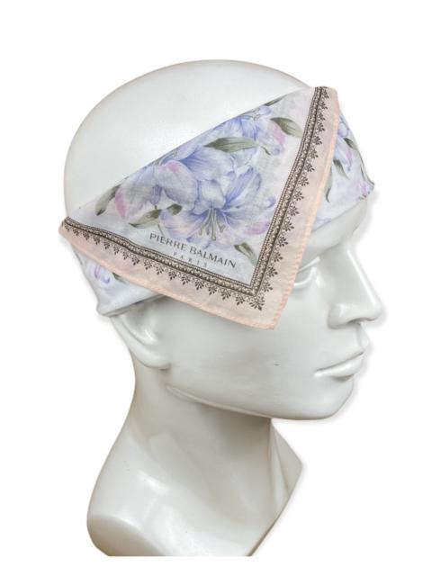 Other Designers Vintage - PIERRE BALMAIN BANDANA HANDKERCHIEF NECKERCHIEF - HC 0327