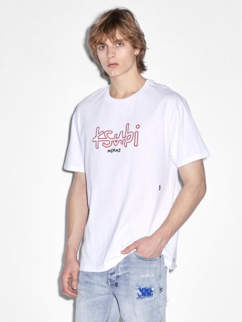 Ksubi MIAMI 4X4 BIGGIE SS TEE TRU WHITE