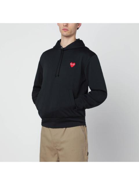 Other Designers Comme Des Garã§Ons Shirt Black Hooded Sweatshirt Men