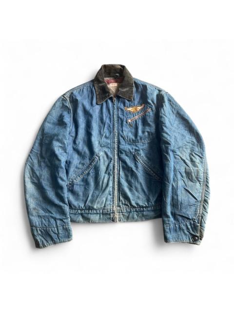 Other Designers VINTAGE 1950s HERCULES BLANKET LINED DETROIT JACKET
