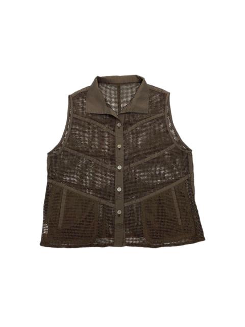 Other Designers 🔥ARCHIVE 🎌 ISSEY MIYAKE DESIGN STUDIO FISHNET MESH VEST