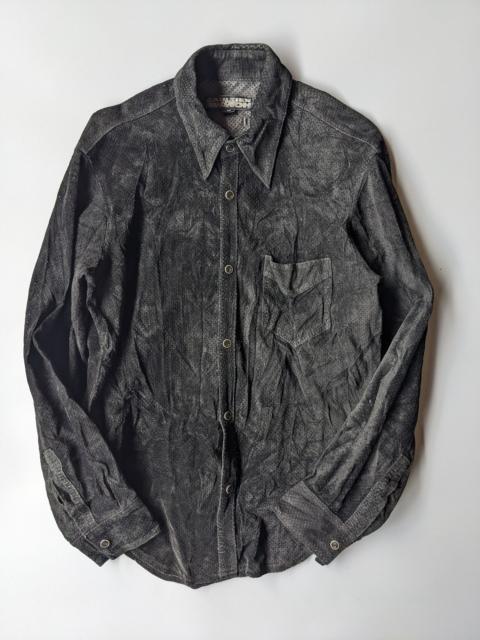 Jean Paul Gaultier Jean Paul Gaultier Objet mesh suede leather