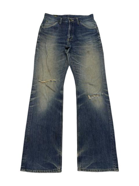 Other Designers True Religion - FLARE‼️80s VINTAGE LEE RIDERS DISTRESS DENIM FLARE JEANS
