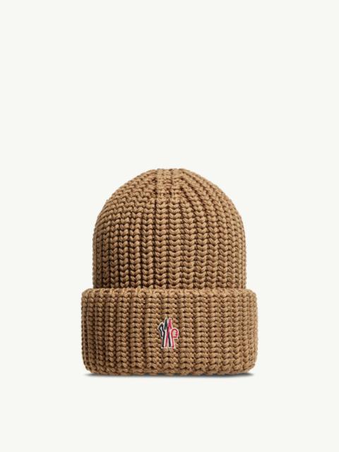 Moncler Grenoble Logo Wool Beanie
