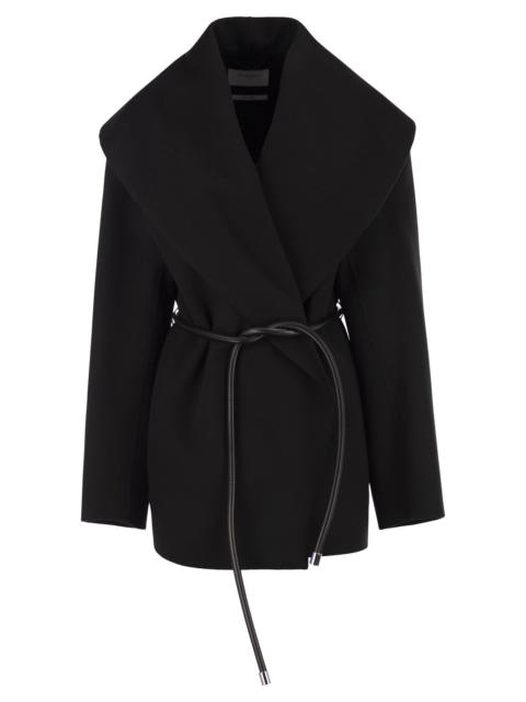 Sportmax Sportmax Women Spxuguale - Wrap Short Coat In Virgin Wool