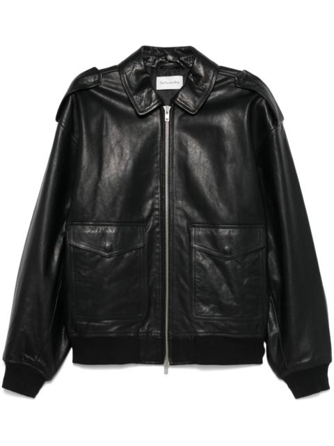 The Frankie Shop Viper leather jacket