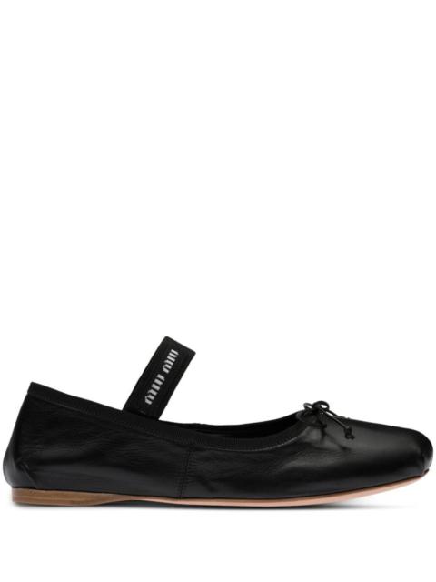 Miu Miu Women Leather Ballet Flats