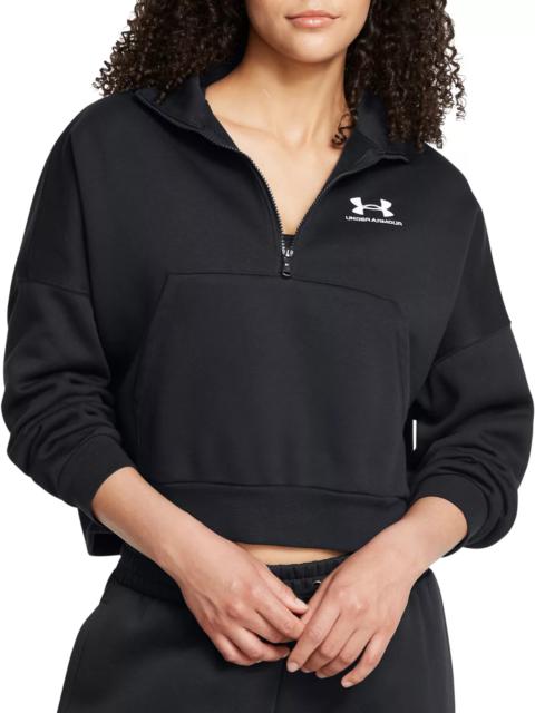 Under Armour Under Armour Women's Icon Fleece Oversized ½ Zip
