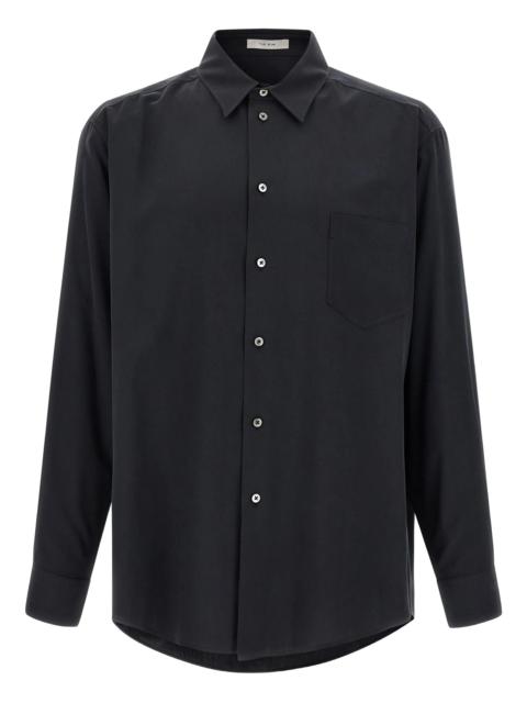 The Row Briar breast pocket shirt