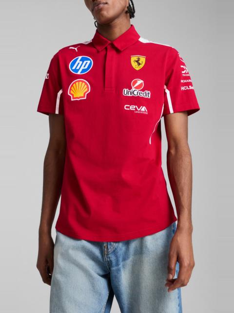 PUMA PUMA Scuderia Ferrari Team Polo in Dark Cherry at Nordstrom
