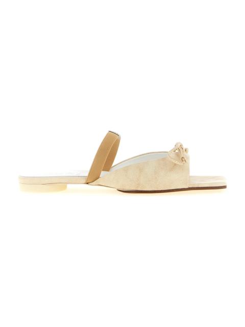 MM6 Maison Margiela Squared Toe Sandals