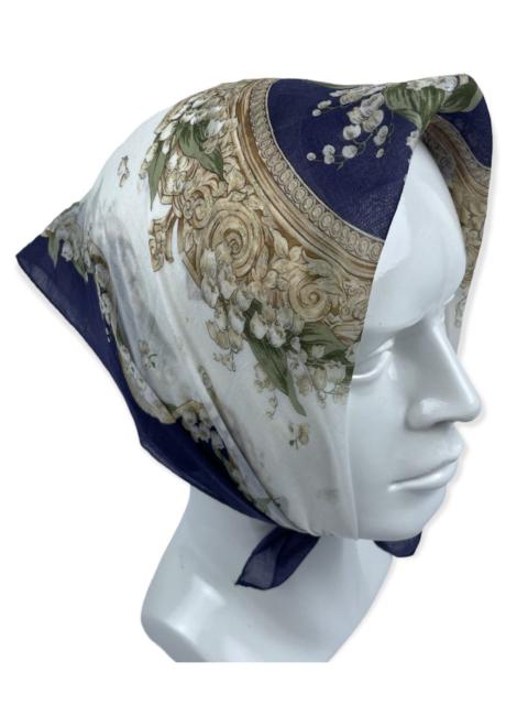 Other Designers Vintage - CHRISTIAN DIOR BANDANA HANDKERCHIEF POCKETSQUARE - HC 0073