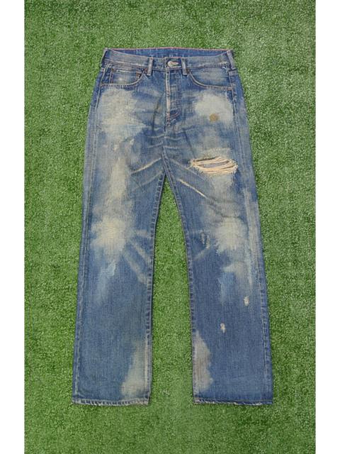Other Designers Distressed Denim - SOUL OF FREEDOM WASH DISTRESSED DENIM(J411)