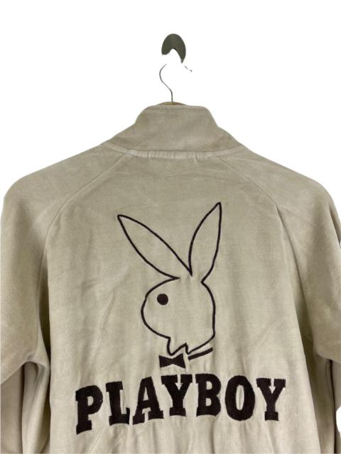 Other Designers Vintage - VINTAGE PLAYBOY EMBROIDERY LOGO SWEATER
