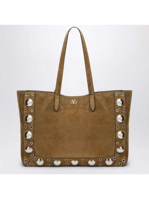 Valentino Garavani Large Nellcôte suede tote