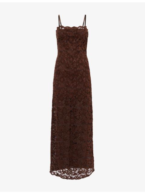 BEC + BRIDGE Pamela Floral Stretch-Woven Maxi Dress