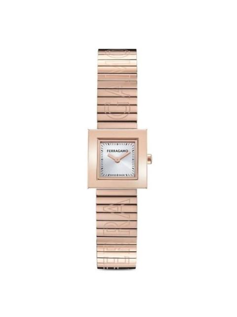 FERRAGAMO Ferragamo Portrait Quartz Silver Dial Ladies Watch SFJT00625
