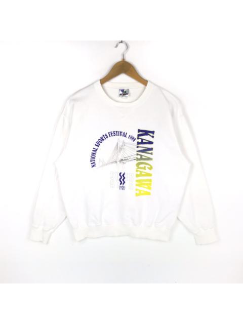 Other Designers Vintage - Vintage Mizuno Sweatshirt Kanagawa National Sport 1998
