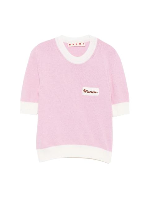 Marni PINK CREWNECK SWEATER