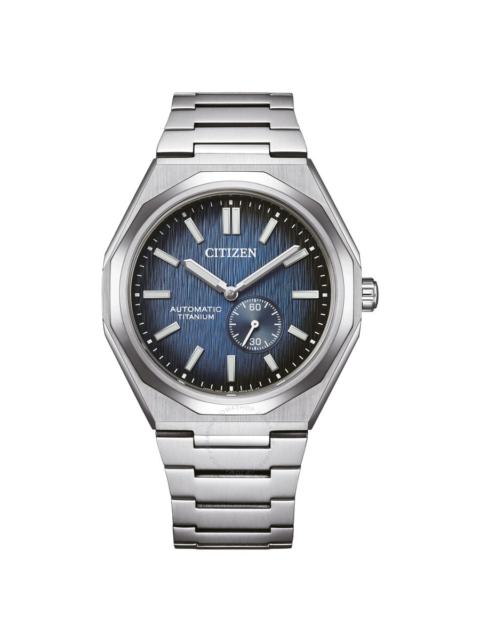 Citizen - Citizen Zenshin 60 Automatic Blue Dial Men's Watch NK5020-58M