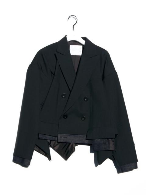 sacai Suiting x Denim Jacket