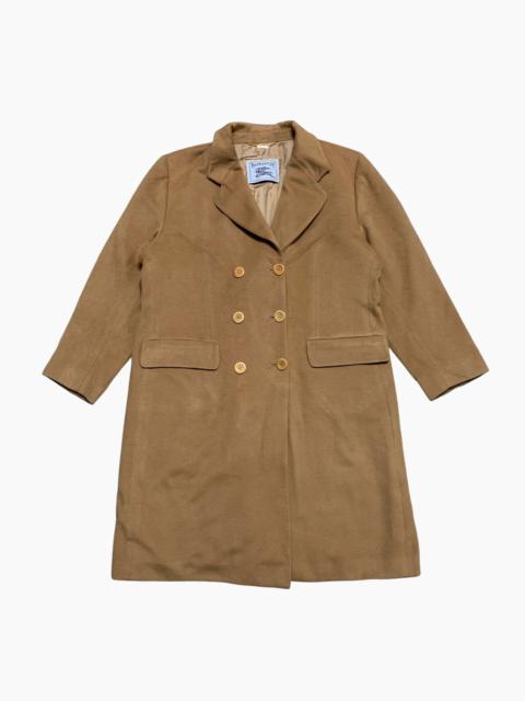 Burberry Burberrys Double Breast Wool Overcoat