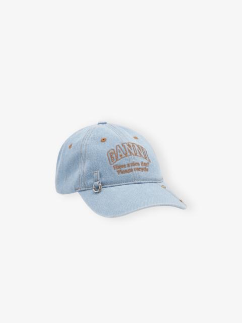 GANNI DENIM CAP