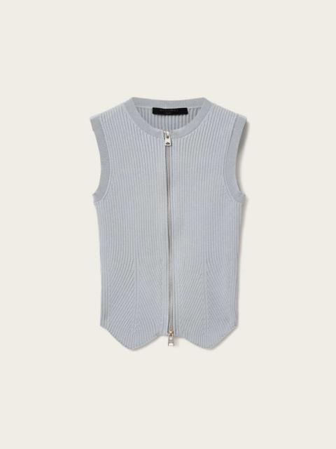 ALLSAINTS CRUZ ZIP SLIM FIT VEST
