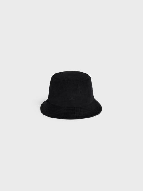 CELINE Celine Mini Triomphe Bucket Hat