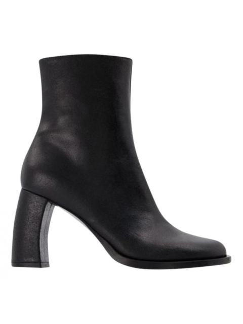 Ann Demeulemeester Leather ankle boots