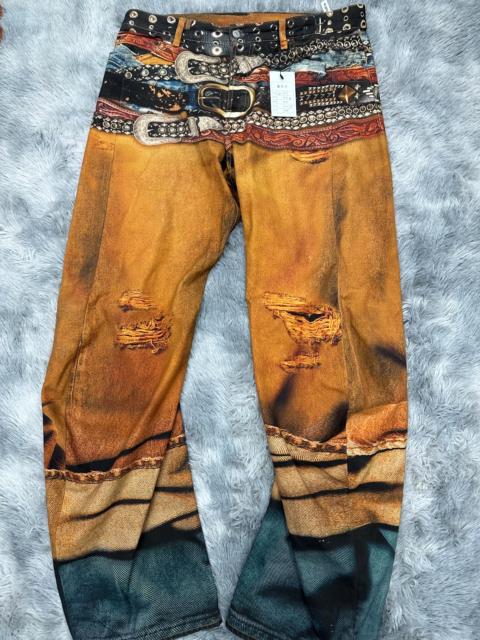 Acne Studios ACNE STUDIOS 2006 Tlo Stacked Belts Jeans